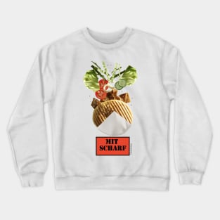 Döner Mit Scharf Crewneck Sweatshirt